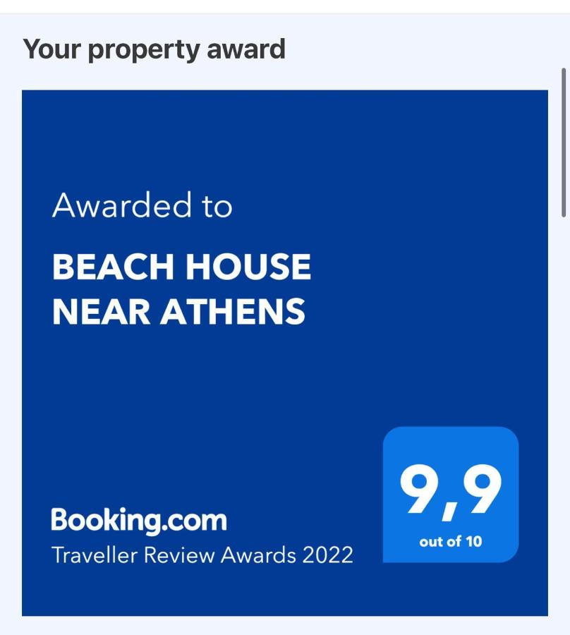 Beach House Near Athens Agia Marina  Ngoại thất bức ảnh
